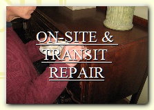 on-site, repair, transit damage, estimates, digital photographs